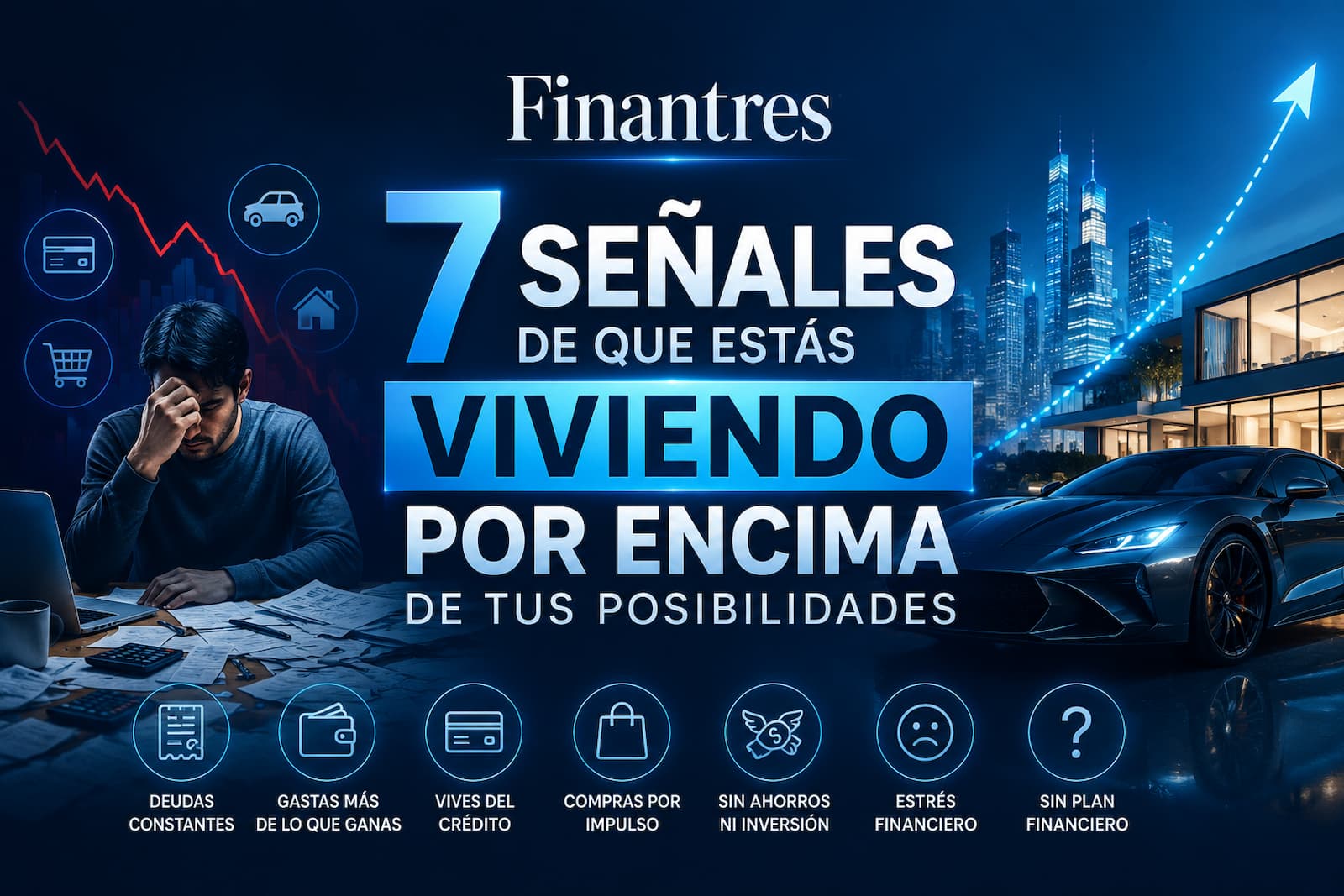 7 señales de que estás viviendo por encima de tus posibilidades