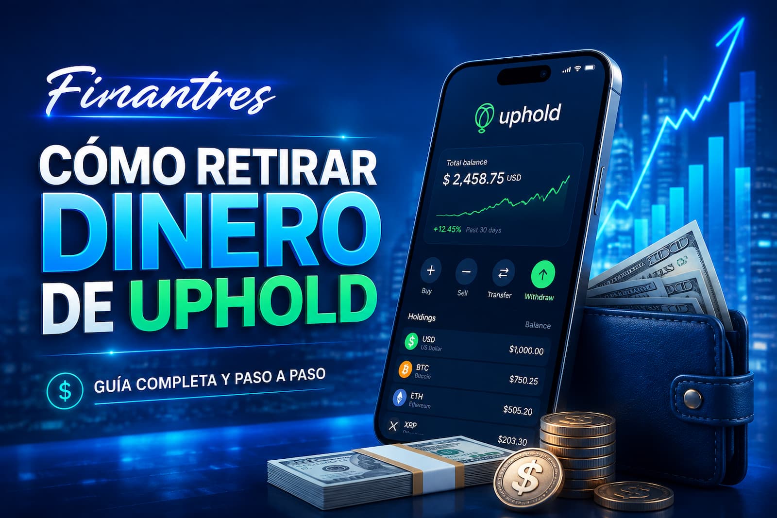 Cómo Retirar Dinero de Uphold