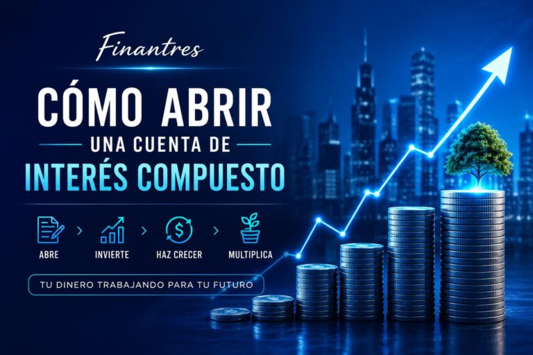 Cómo abrir una cuenta de interés compuesto