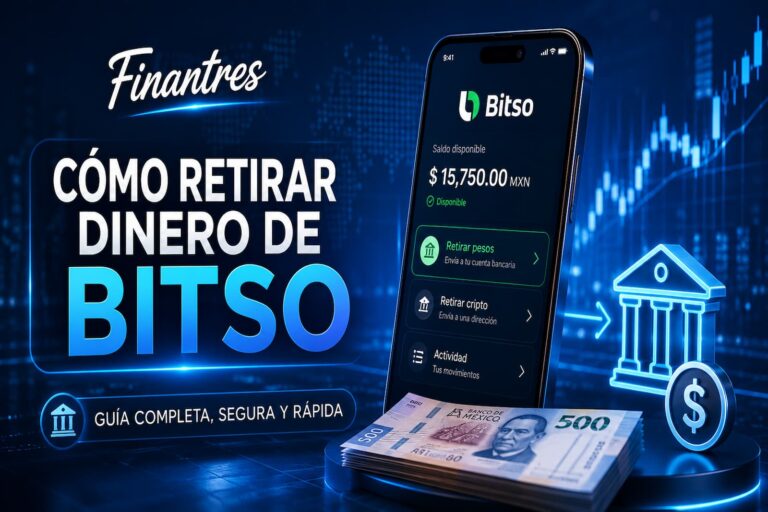 Cómo retirar dinero de Bitso