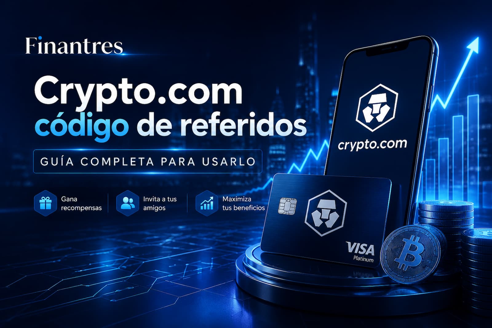 Crypto com código de referidos