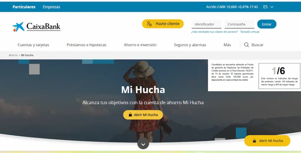 Cuenta Ahorro CaixaBank
