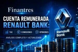Cuenta remunerada Renault Bank TAE comisiones y opiniones