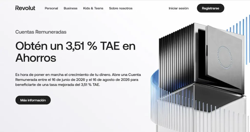 Cuenta remunerada Revolut