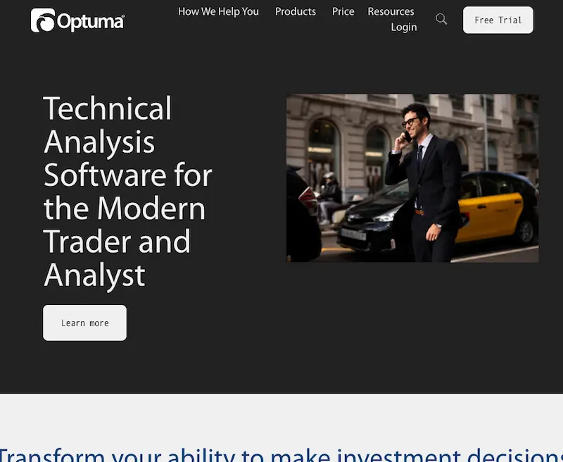Optuma opiniones de la plataforma de trading