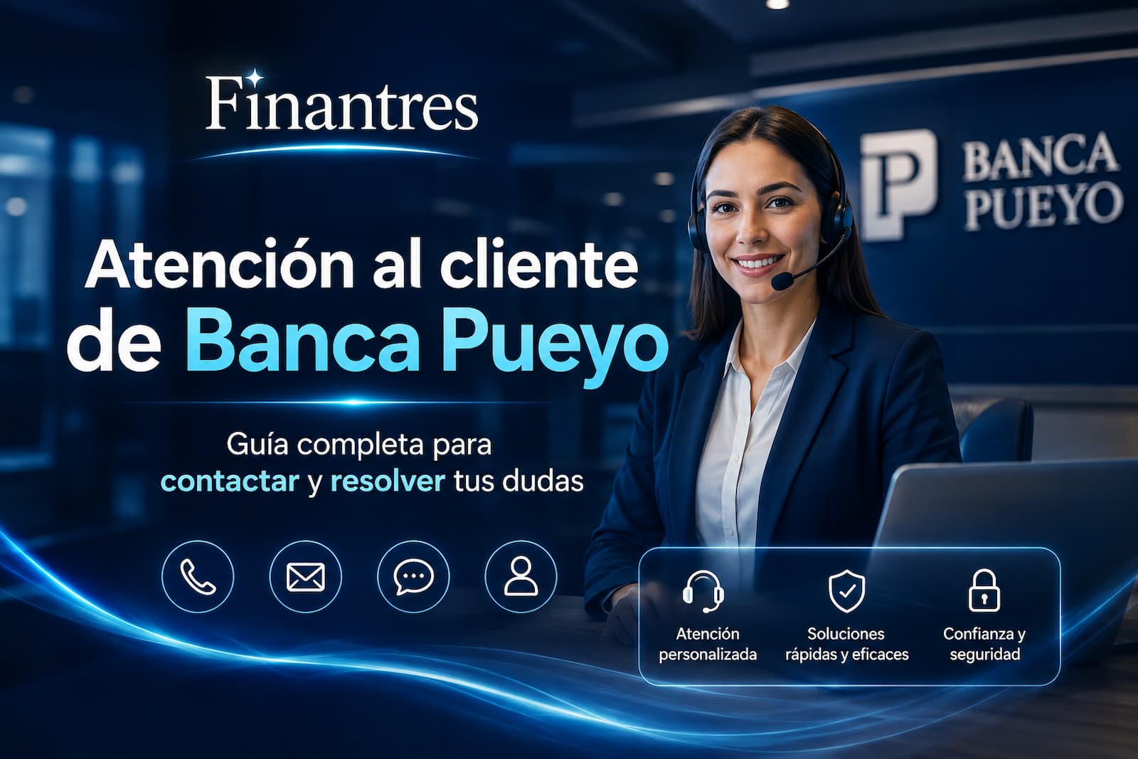 Atención al cliente Banca Pueyo