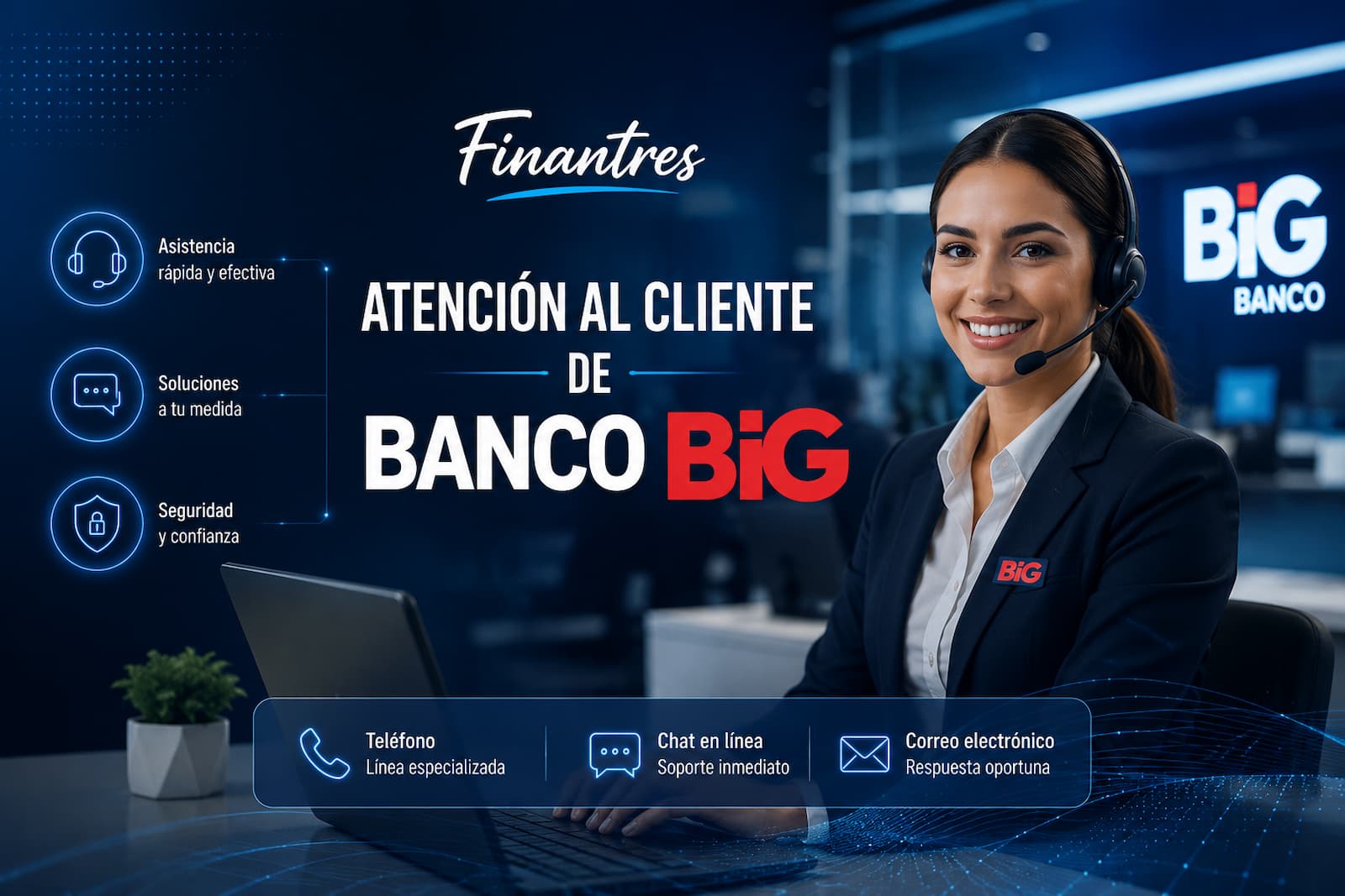 Atención al cliente Banco BiG