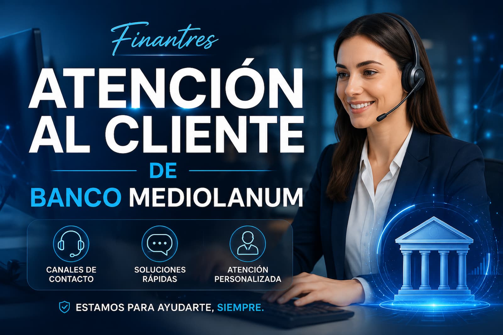 Atención al cliente Banco Mediolanum