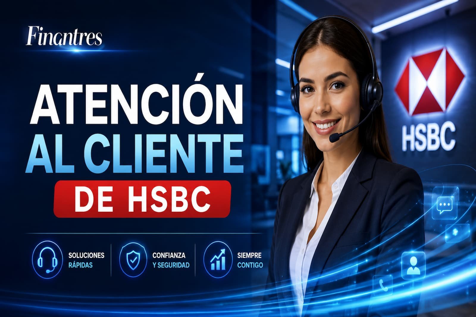 Atención al cliente y teléfonos gratuitos de HSBC