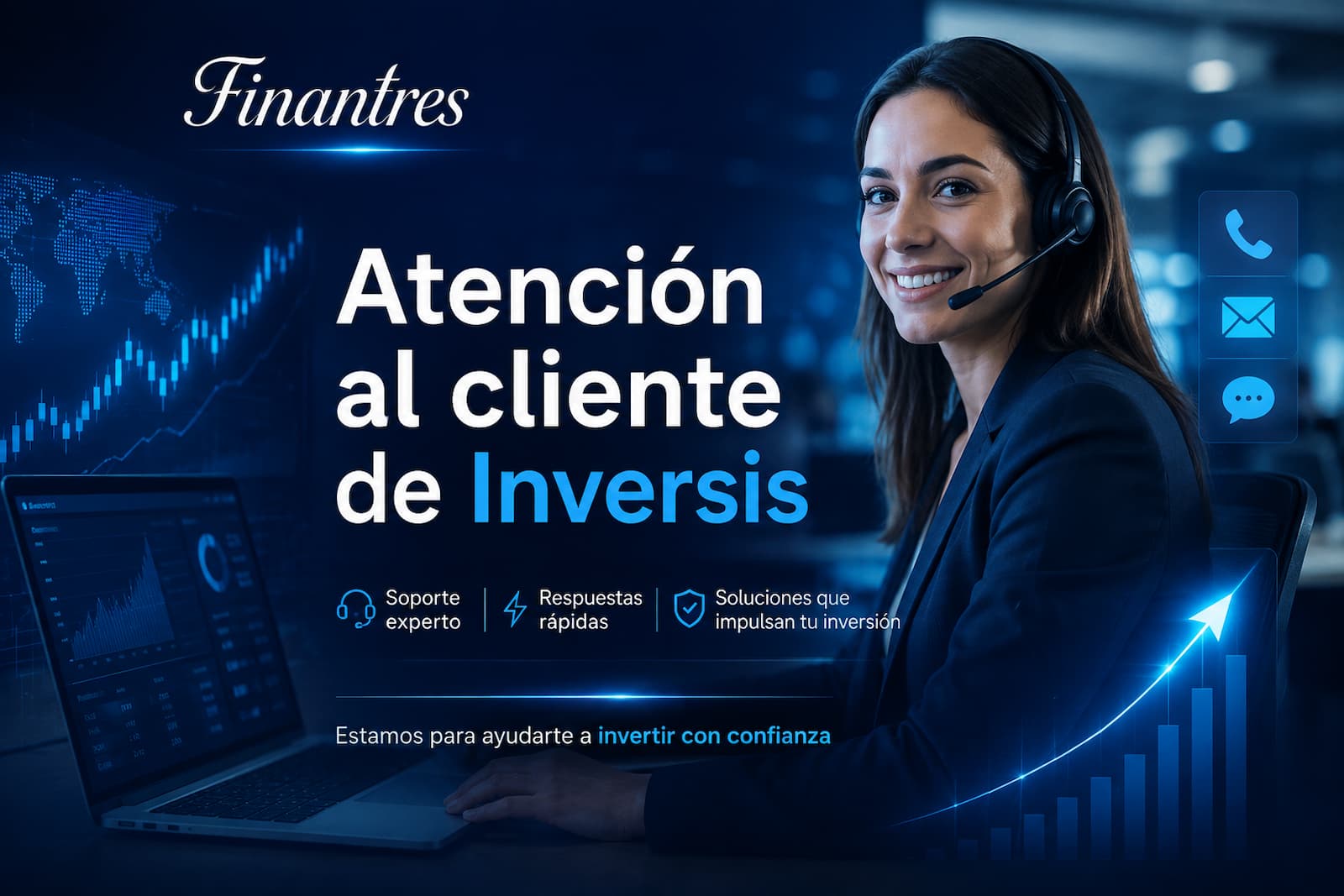 Atención al cliente y teléfonos gratuitos de Inversis