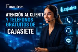 Atención al cliente y teléfonos gratuitos de CajaSiete