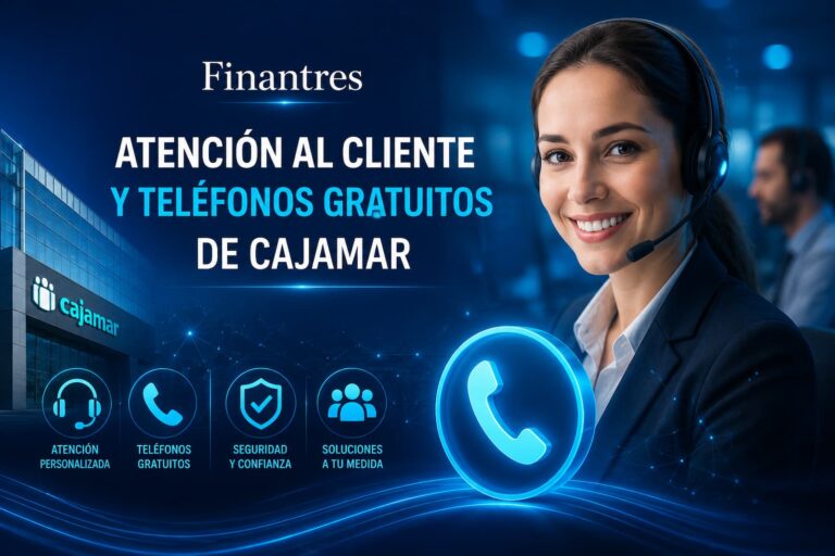 Atención al cliente y teléfonos gratuitos de Cajamar