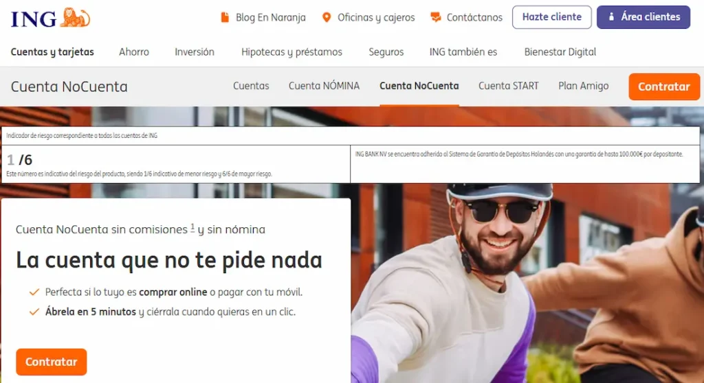 Cuenta NoCuenta ING