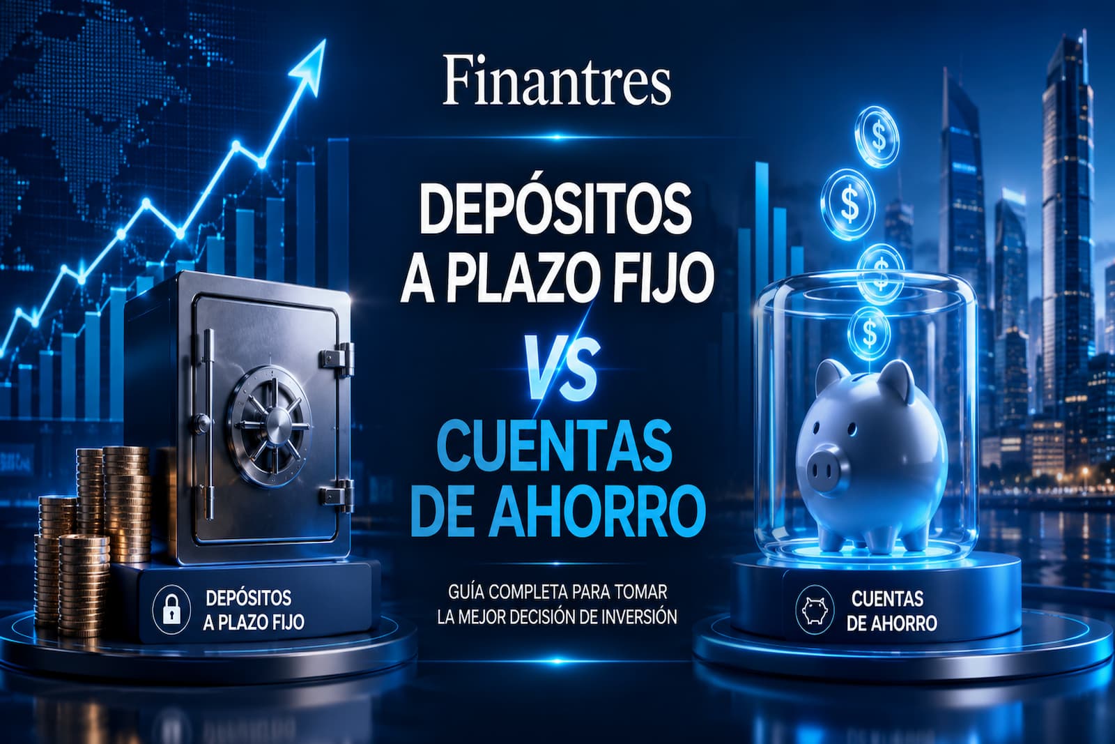 Depósitos a plazo fijo vs cuentas de ahorro