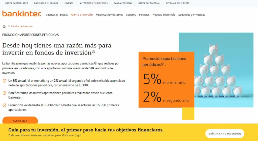 Fondos de inversión Bankinter