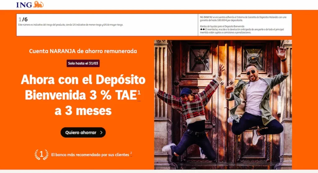 ING Cuenta ahorro