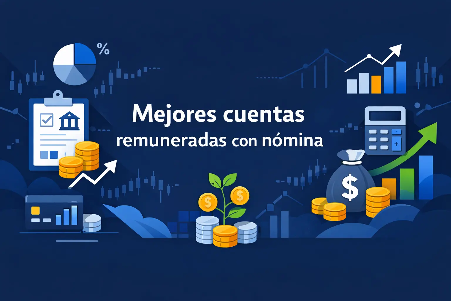 Mejores cuentas remuneradas con nómina