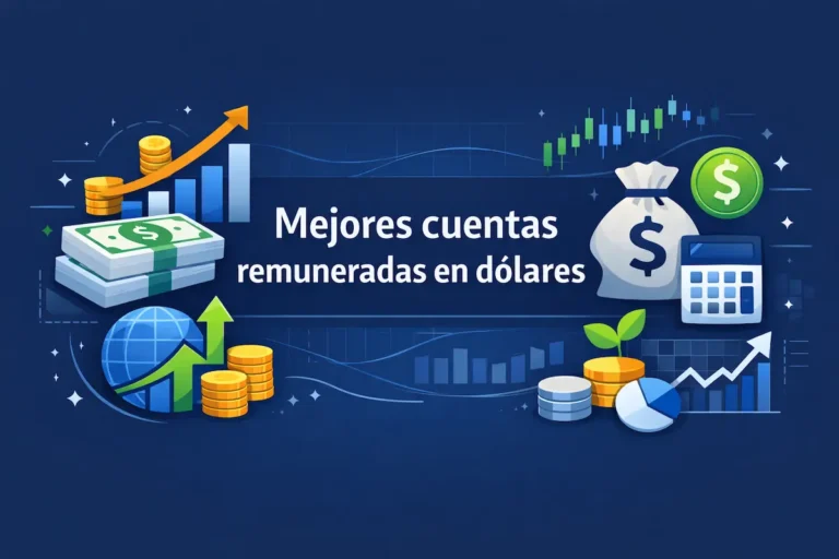Mejores cuentas remuneradas en dólares
