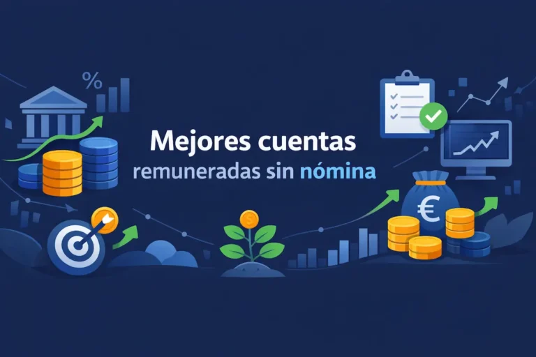 Mejores cuentas remuneradas sin nómina