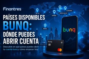 Países disponibles bunq dónde puedes abrir cuenta