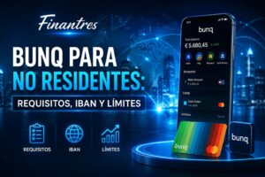 bunq para no residentes requisitos IBAN y límites