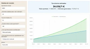 calculadora de cuentas remuneradas 1