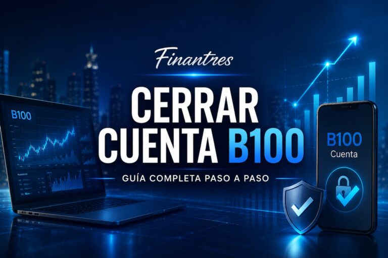 Cerrar cuenta B100