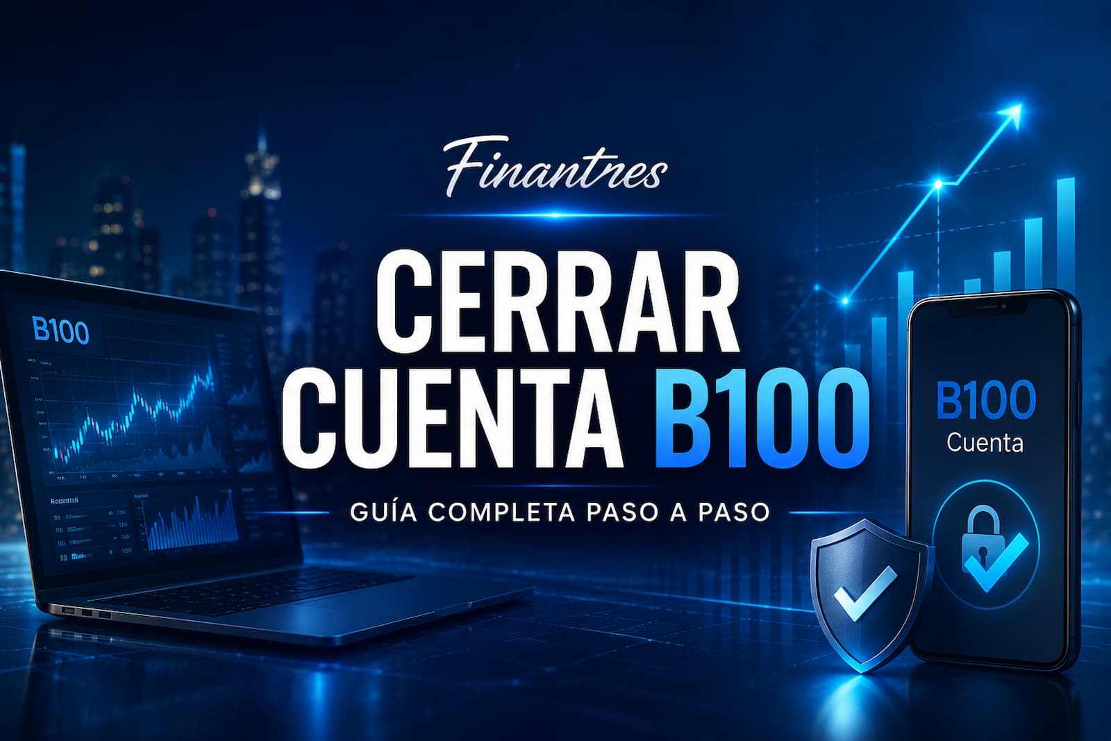 Cerrar cuenta en B100