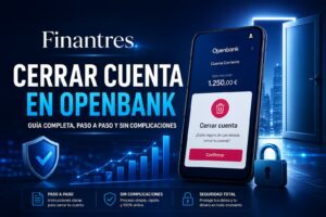 Cerrar cuenta en OpenBank
