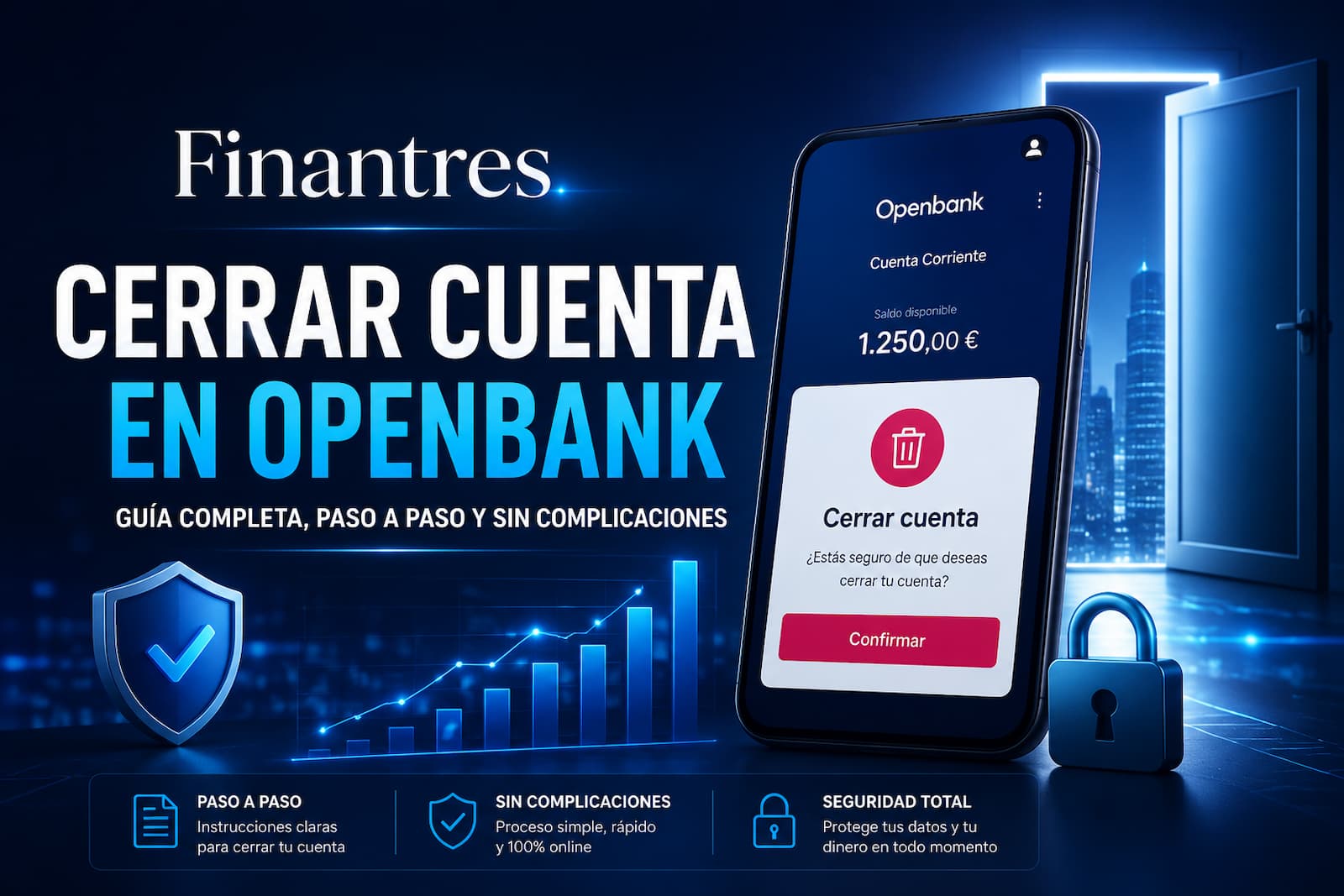 Cerrar cuenta en OpenBank