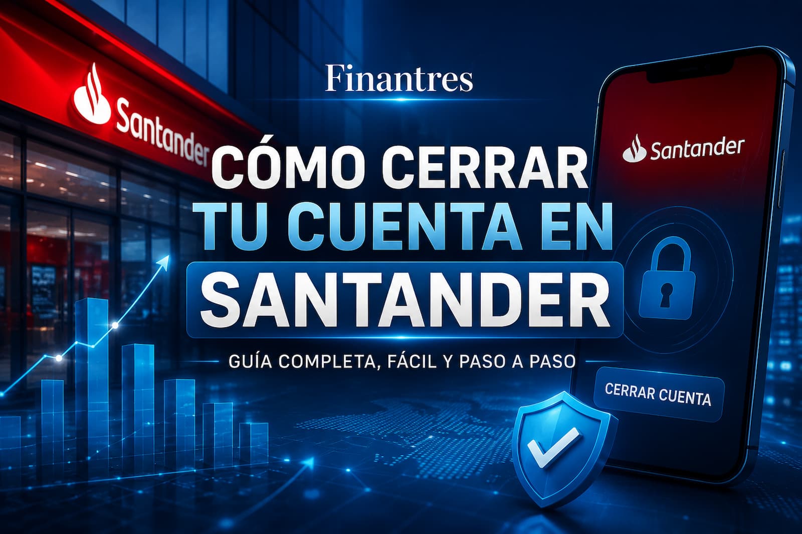 Cerrar cuenta en Santander