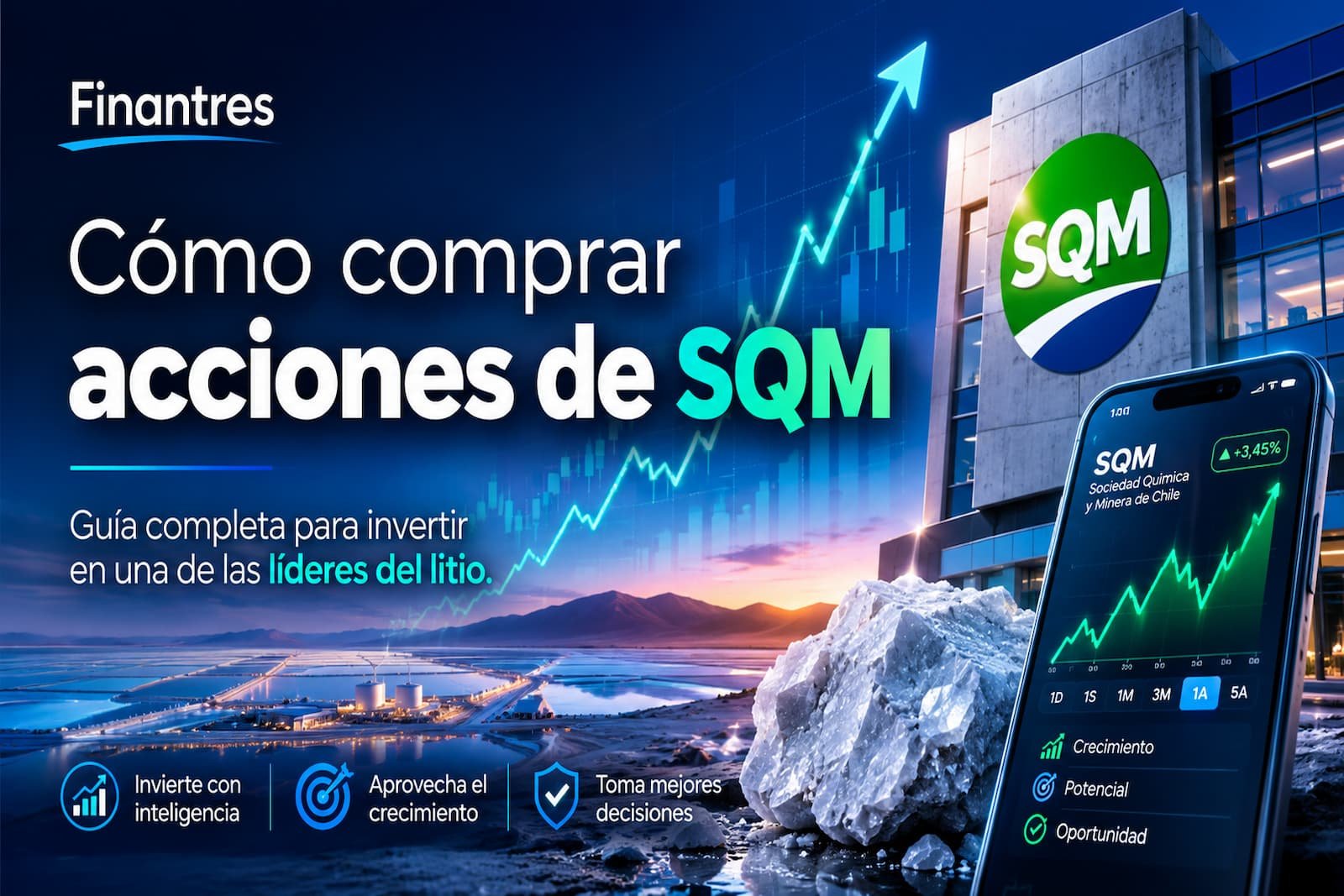 Cómo comprar acciones de SQM