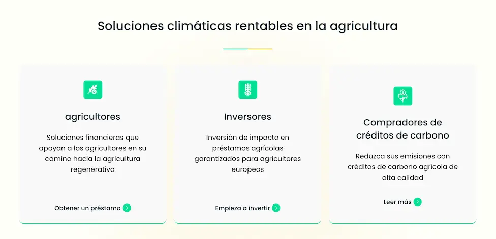 Soluciones climáticas de HeavyFinance