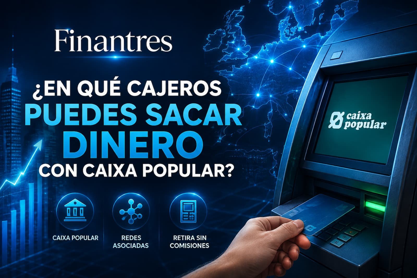 ¿En qué cajeros puedes sacar dinero con Caixa Popular