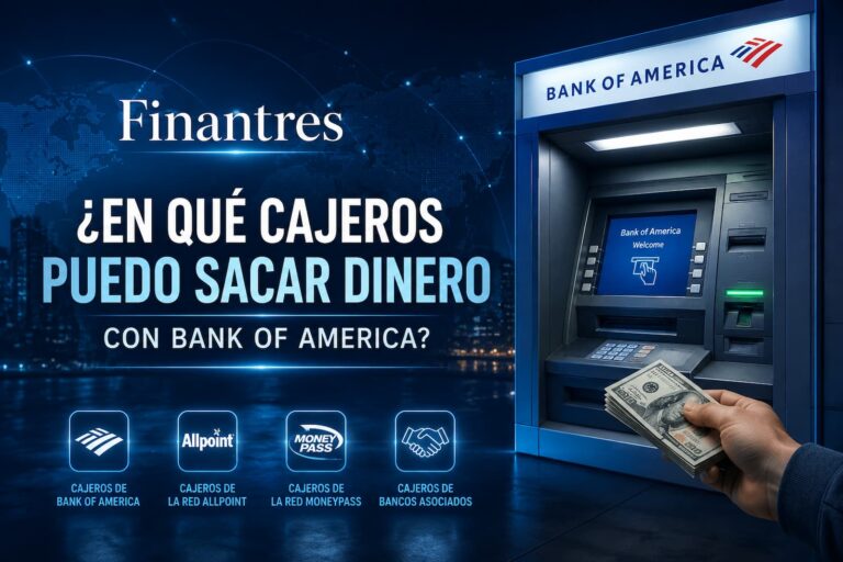¿En qué cajeros puedo sacar dinero con Bank of America