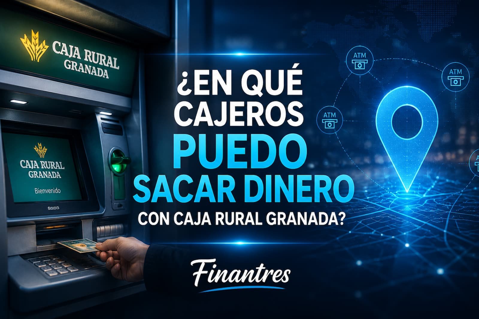 ¿En qué cajeros puedo sacar dinero con Caja Rural Granada