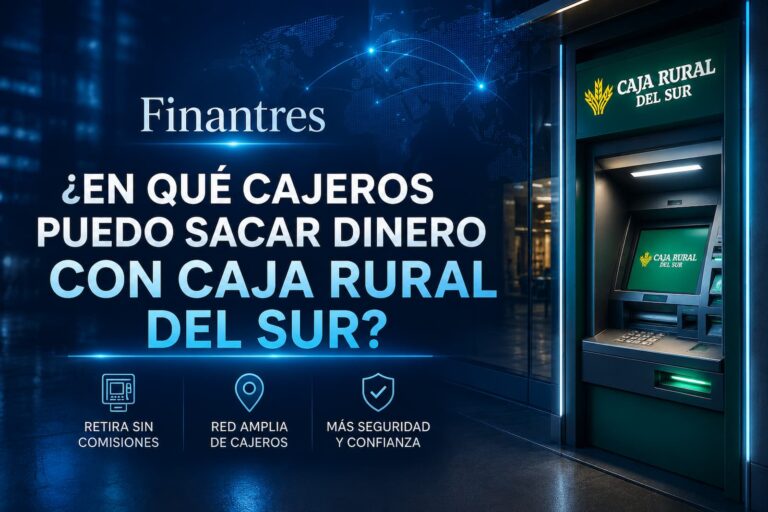 ¿En qué cajeros puedo sacar dinero con Caja Rural del Sur