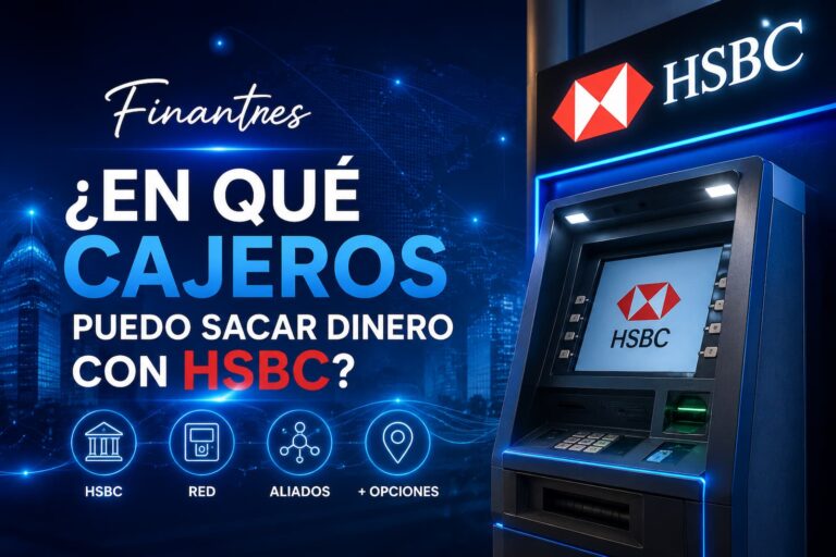 ¿En qué cajeros puedo sacar dinero con HSBC