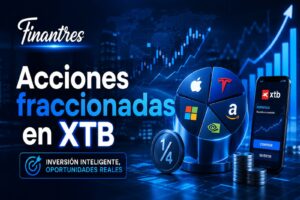 Acciones fraccionadas en XTB