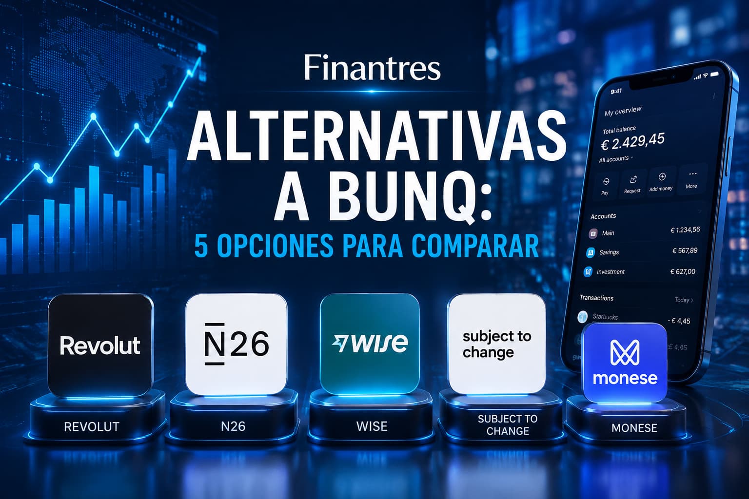 Alternativas a bunq 5 opciones para comparar
