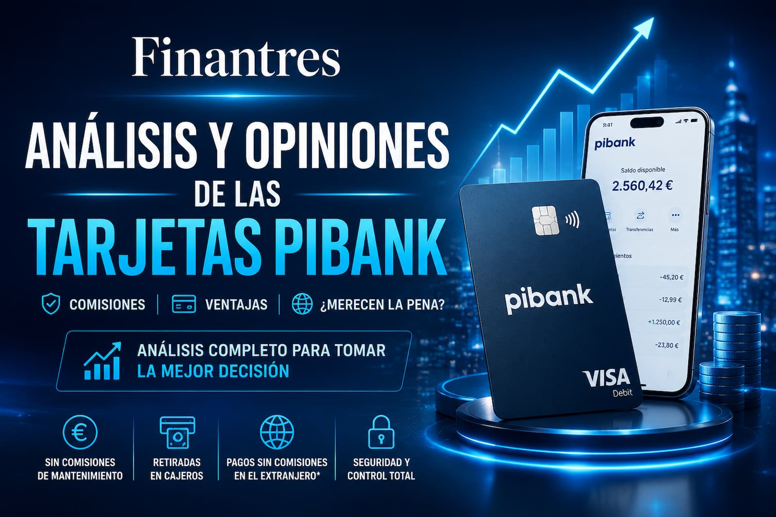 Análisis y opiniones de las tarjetas Pibank
