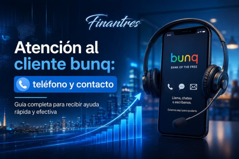 Atención al cliente bunq teléfono y contacto