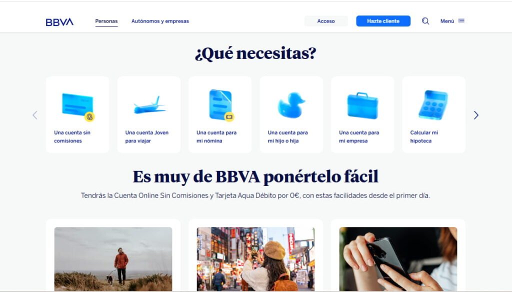 BBVA Web