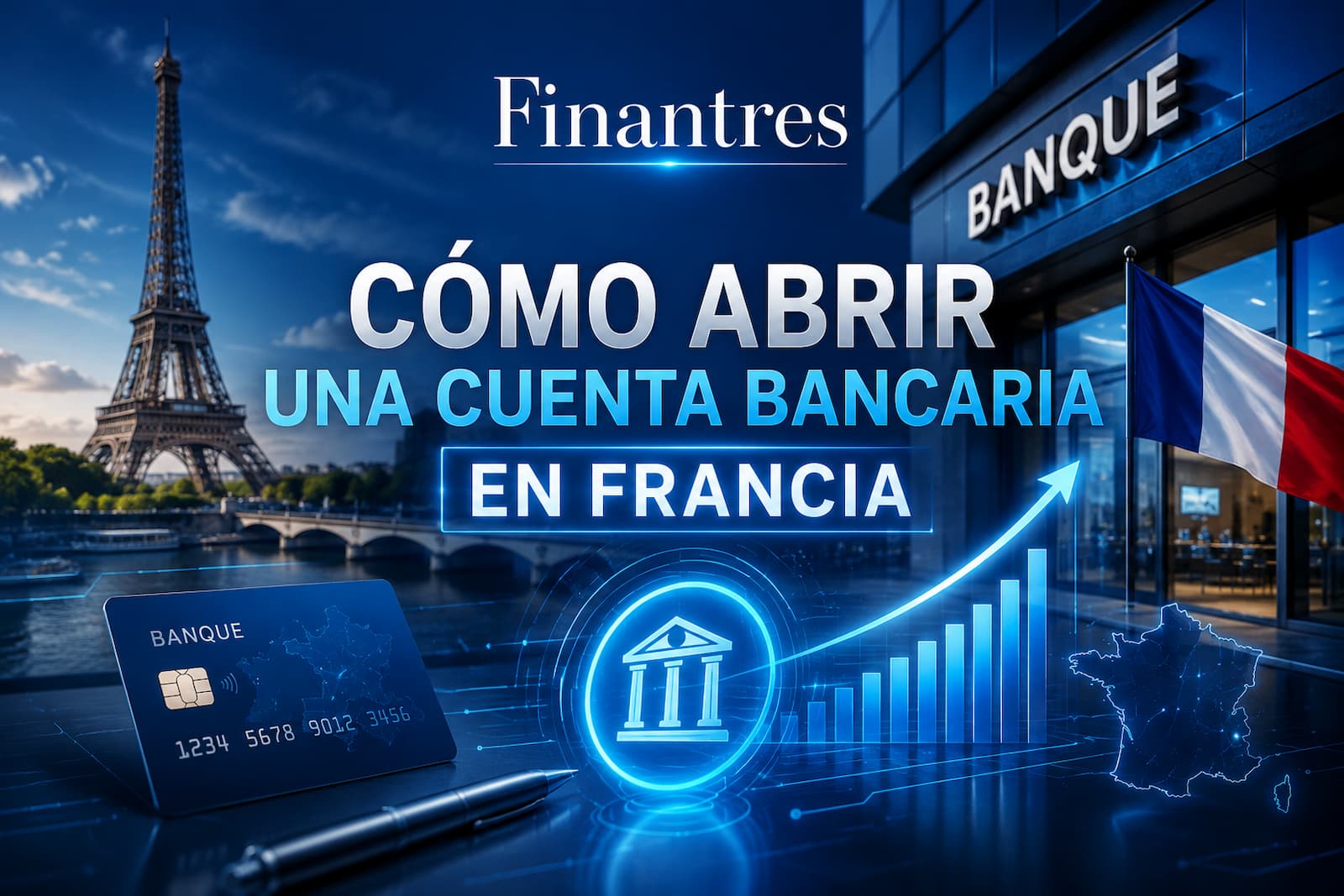 Cómo abrir una cuenta bancaria en Francia