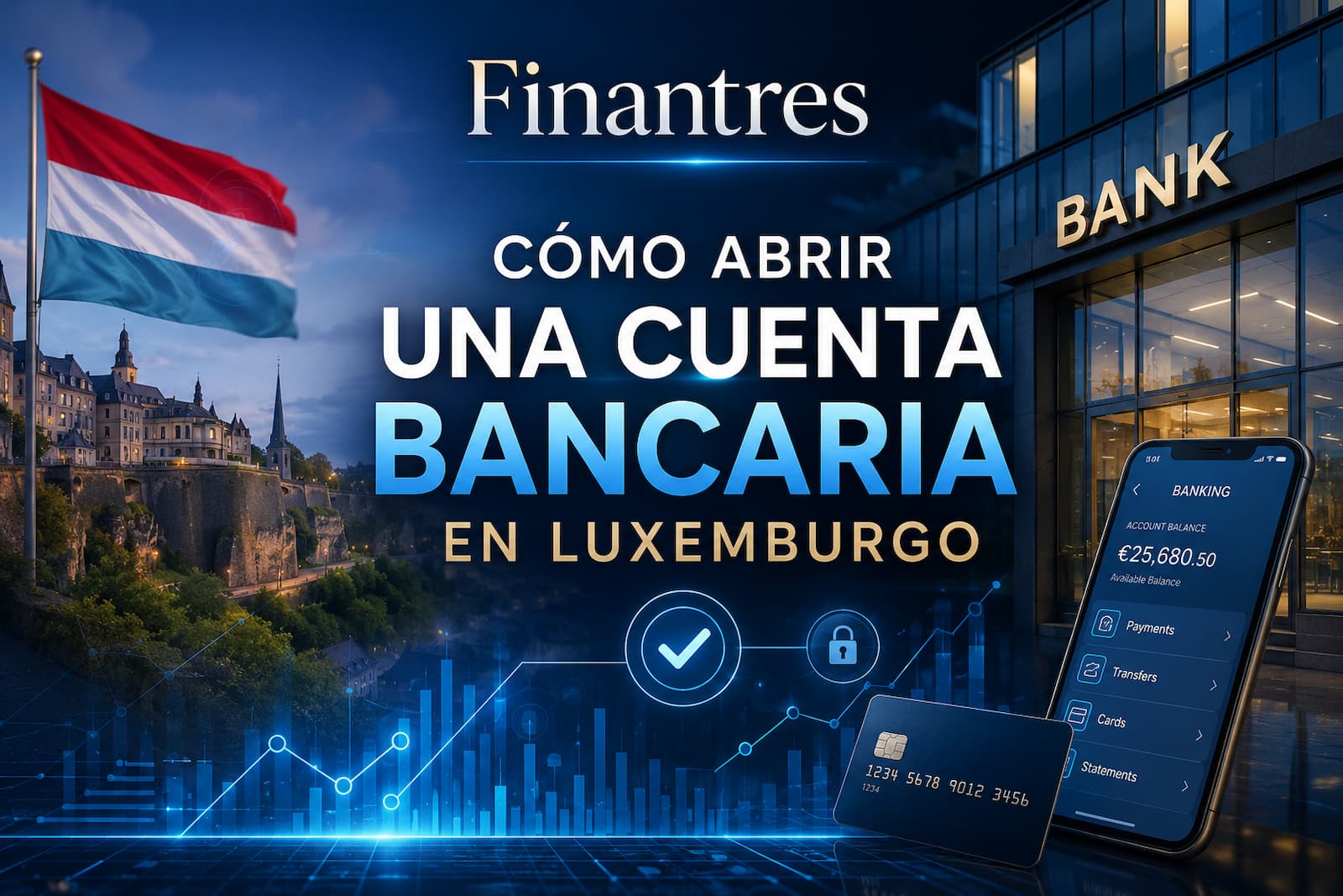 Cómo abrir una cuenta bancaria en Luxemburgo