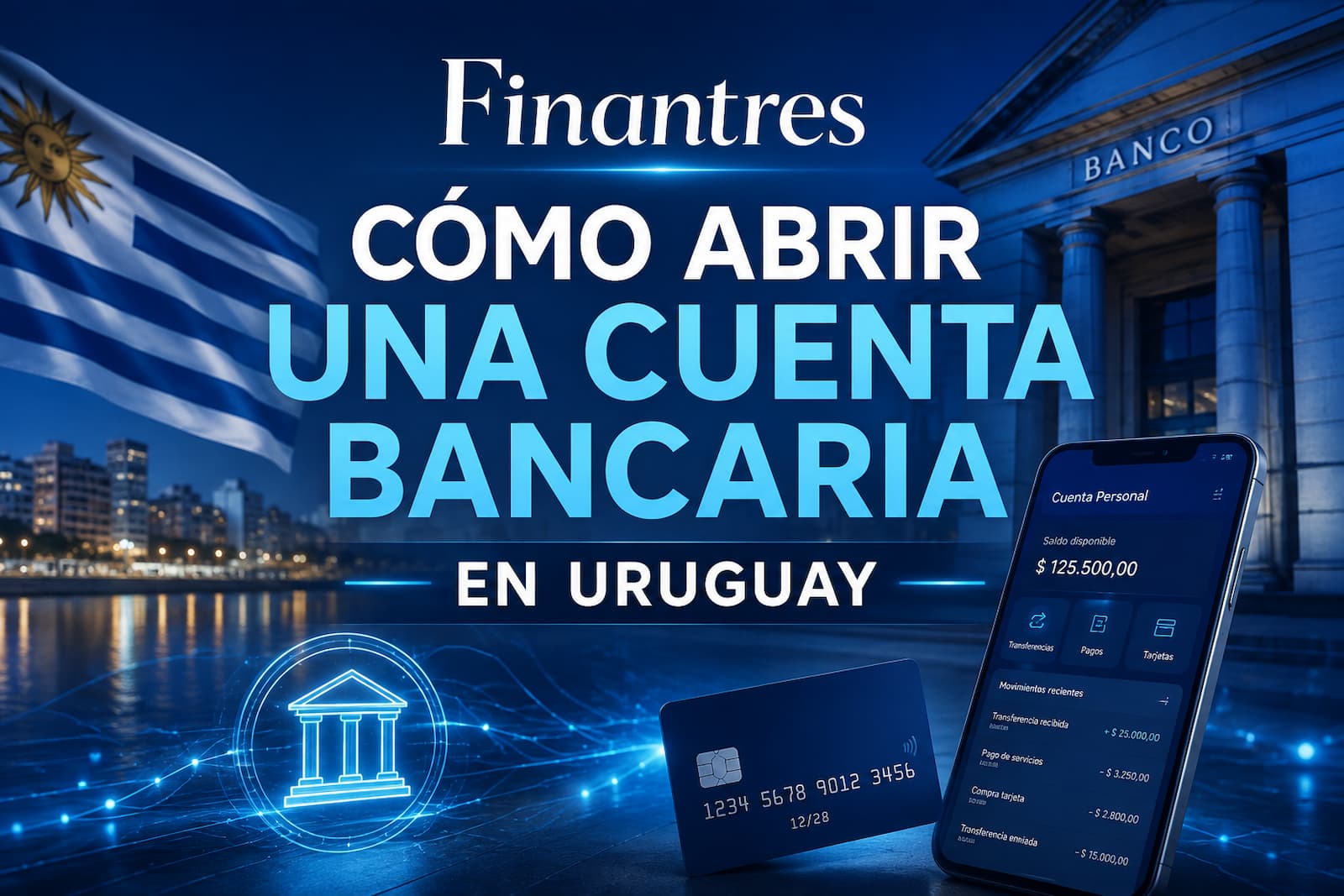 Cómo abrir una cuenta bancaria en Uruguay