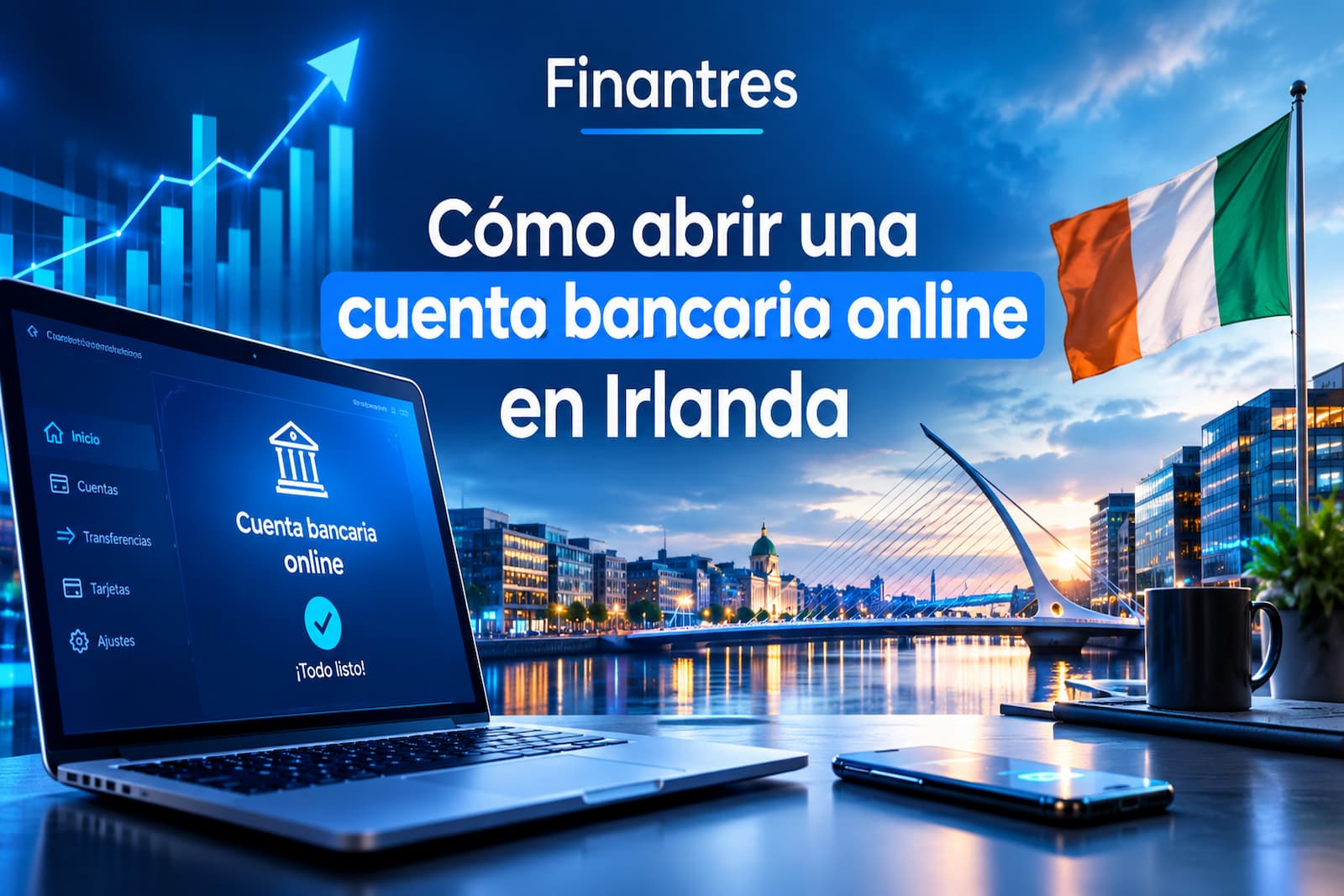 Cómo abrir una cuenta bancaria online en Irlanda