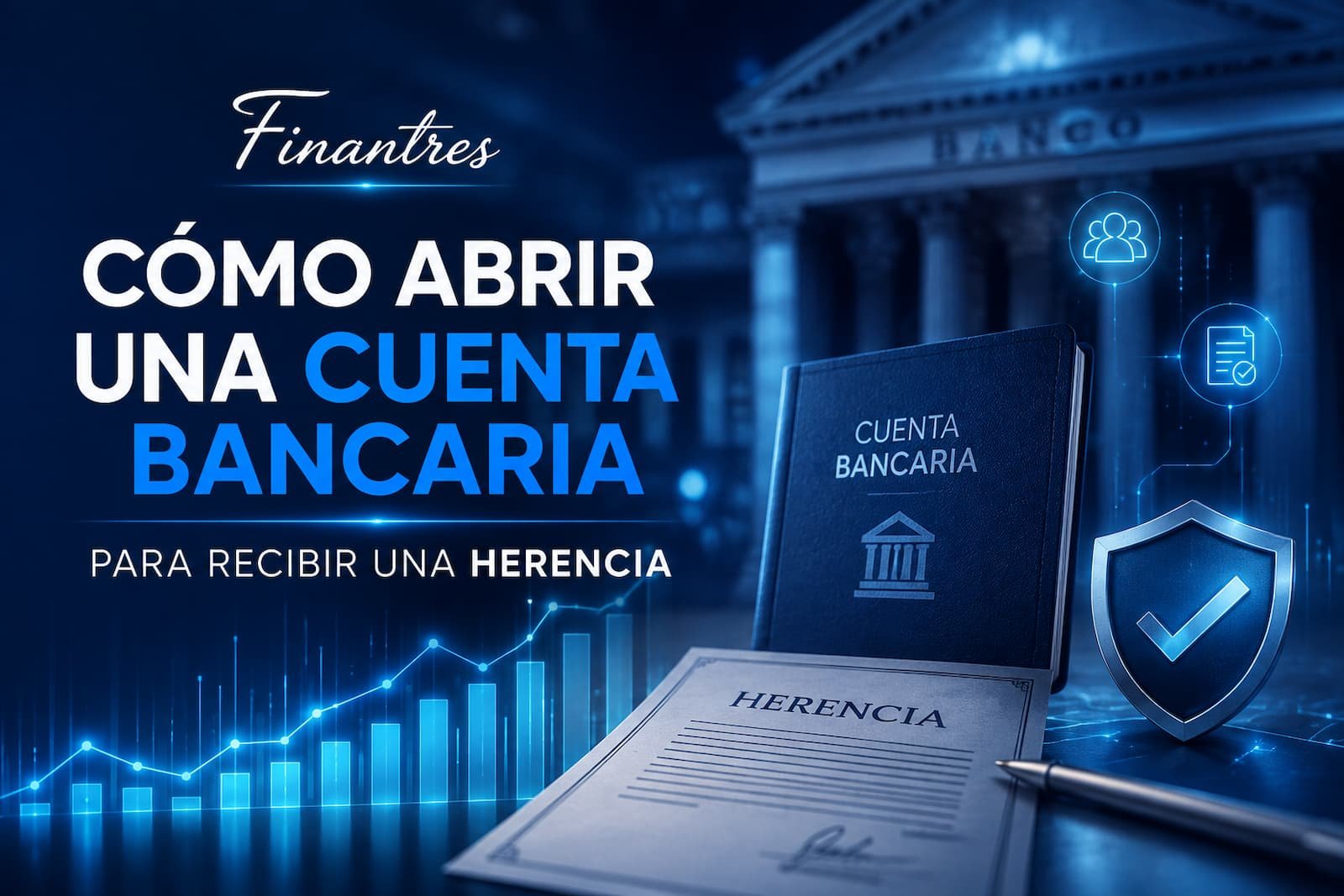 Cómo abrir una cuenta bancaria para recibir una herencia