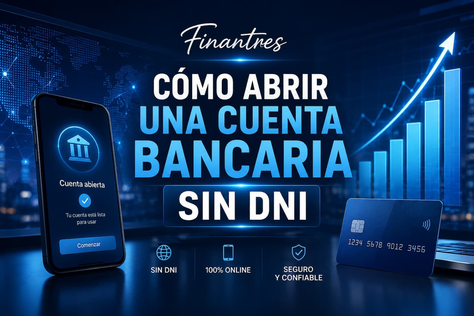 Cómo abrir una cuenta bancaria sin DNI