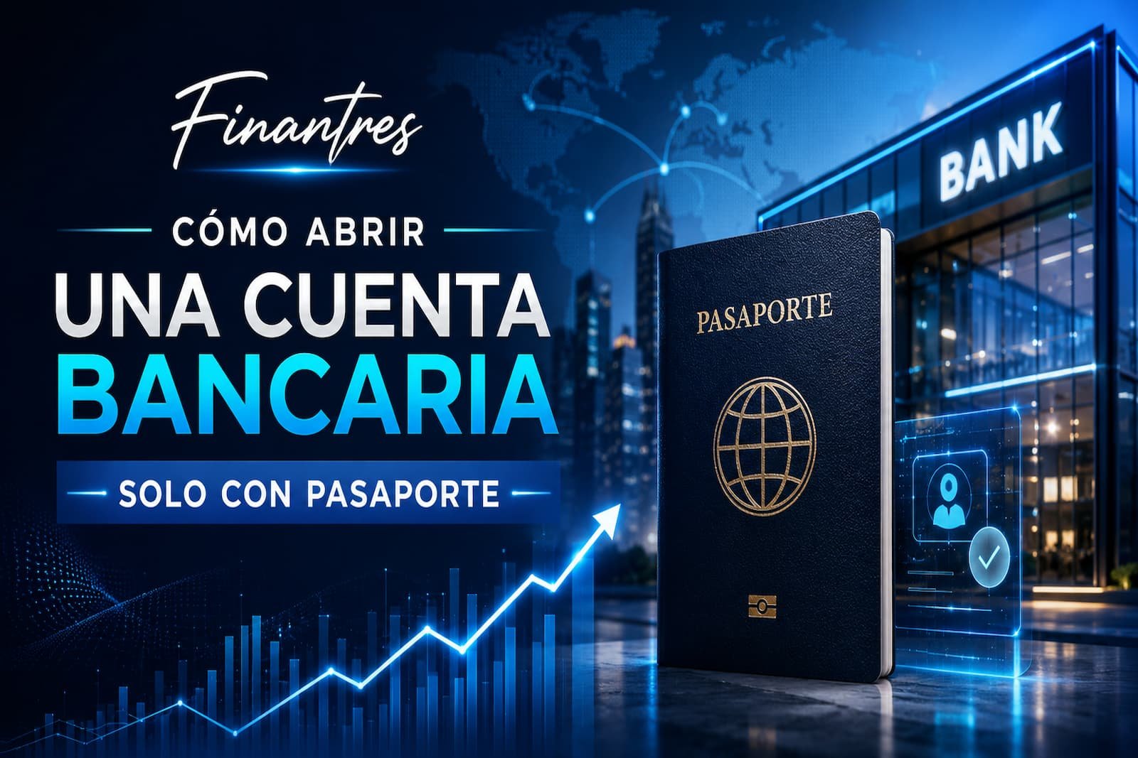 Cómo abrir una cuenta bancaria solo con pasaporte